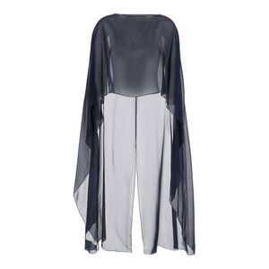 Antonelli Women 'Herve' Blue Silk Stole With Sheer Design Woman